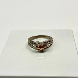 Кольцо серебро 925 пр., Турция, вес 1,3г., размер 19,5. Клеймо.. Картинка 1